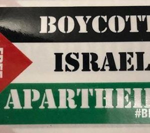 Boycott Israeli Apartheid Sticker
