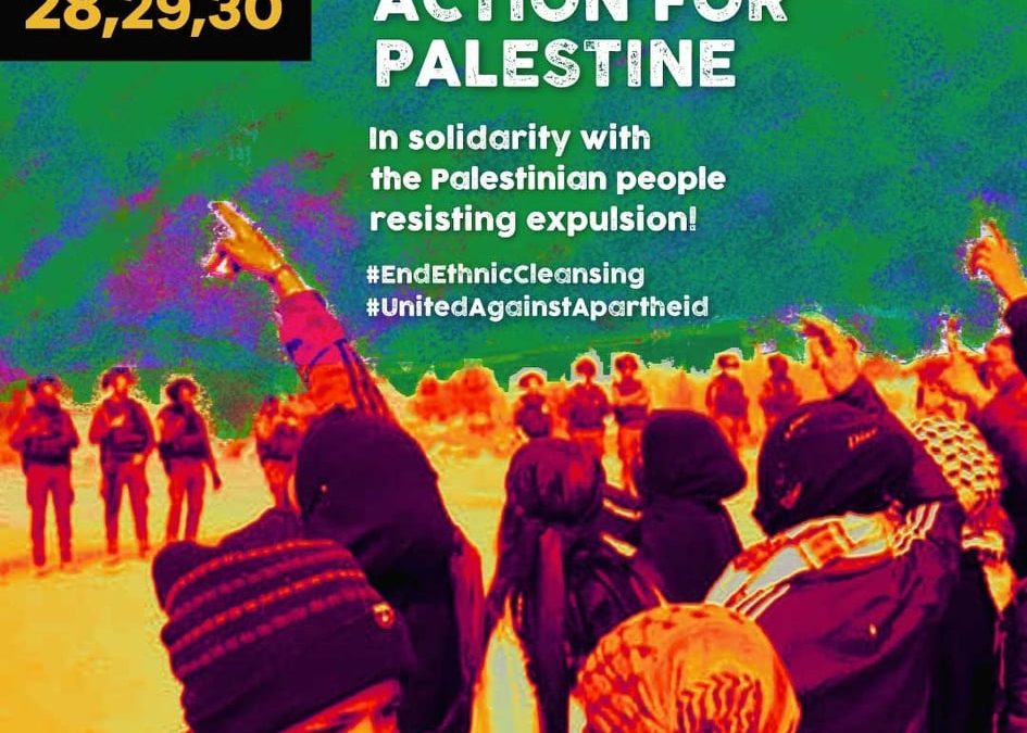 BDS Alert: Join the global days of action 28, 29, 30 January 2022