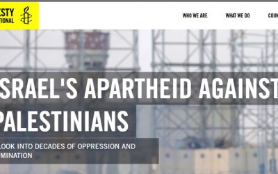 Amnesty International declares Israel guilty of apartheid
