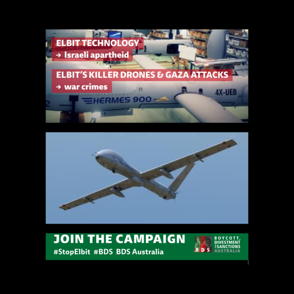 Letter to RMIT re their partnership with the Israeli arms manufacturer Elbit Systems.